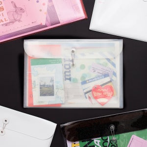 세컨드 파우치 파일 바인더 A4