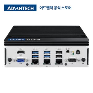산업용 임베디드 컴퓨터 ARK-1250L-113S 11세대 인텔코어 i3-1115G4E 프로세서 딘레일 팬리스 박스 PC 어드밴텍