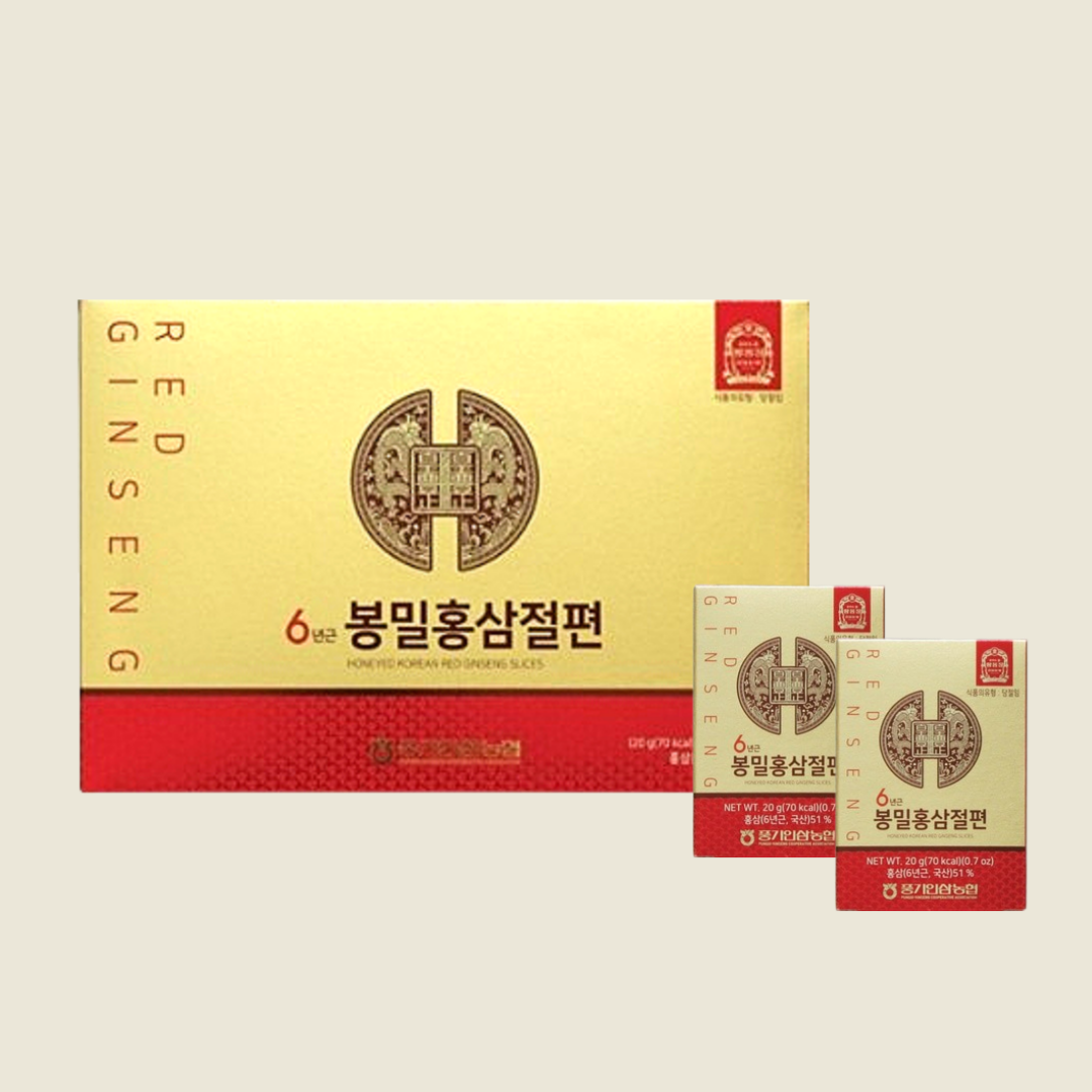 황풍정6년근봉밀 홍삼 절편20gx10개입 부모님 선물셋트 간식 한입크기