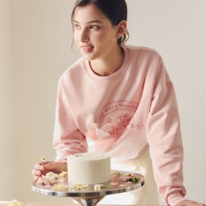 [N배송][제로스트릿][5컬러] 플라워 레터링 맨투맨 FLOWER LETTERING MTM