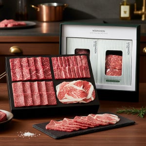 ++1 투뿔 한우 선물 골드세트 1kg 마장동 소고기 설 추석 명절 선물세트