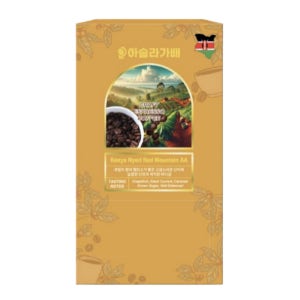 케냐 니에리 레드마운틴 AA 아슬라가배 스페셜티 원두 에스프레소 파우더 커피 50개입