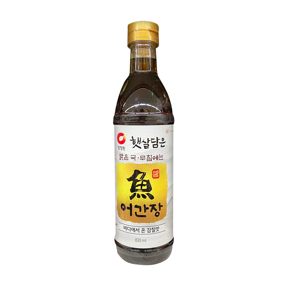 햇살담은 청정원 어간장  3개  830ml