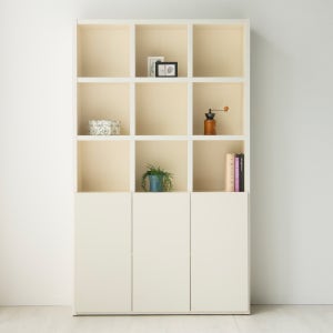 늘봄가구 5단 1200 수납형 인테리어 선반장