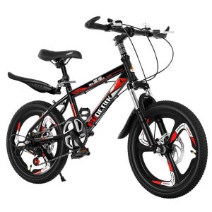 10살 자전거 등하교 자전거 입문 20인치 22인치 선물 18인치 단일단 블랙/블루