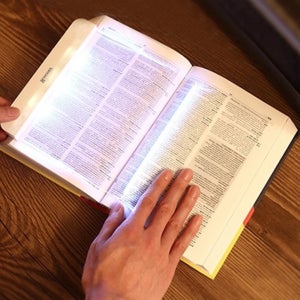 북라이트 미니독서등 건전지스탠드 북램프 LED 등 밝기조절