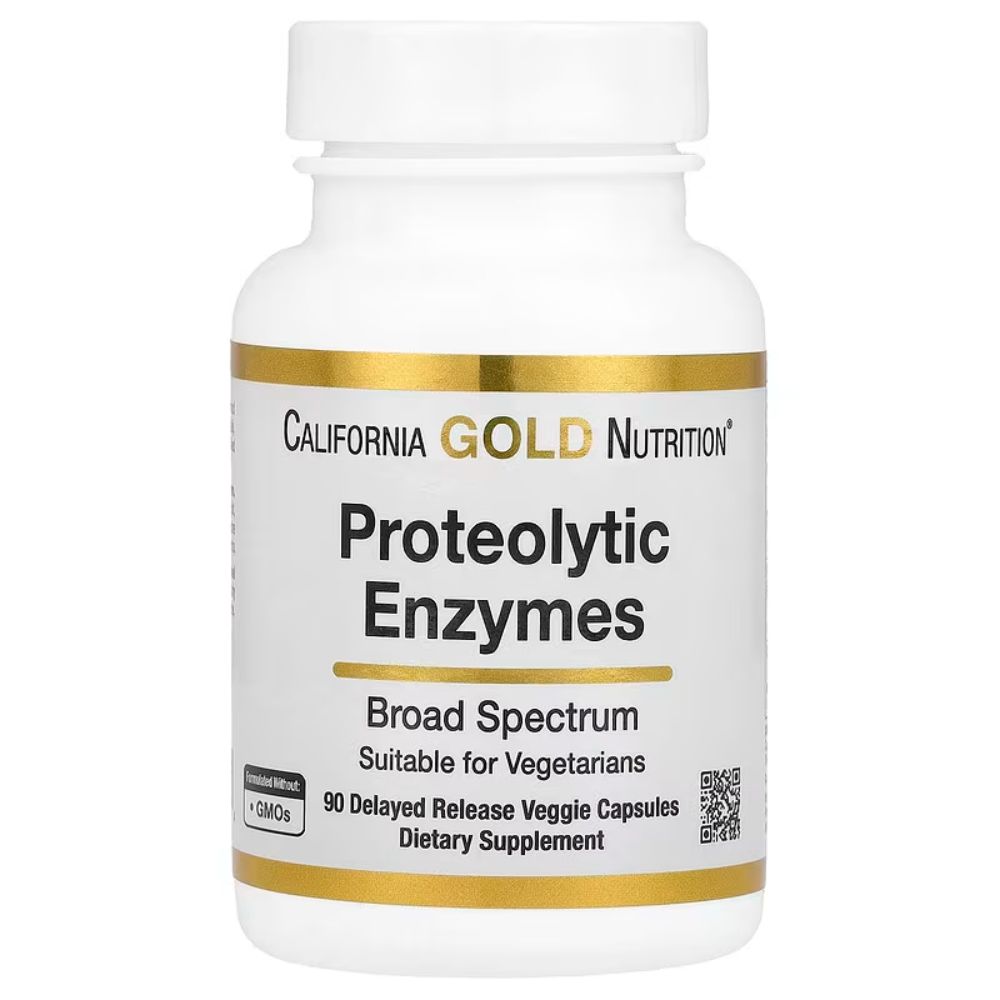 캘리포니아골드 단백질 소화 효소 베지캡슐 90정 Proteolytic Enzymes