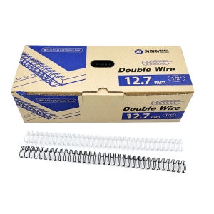 카피어랜드 트윈와이어 제본링 12.7mm 3:1 34홀 100개입 -1갑 와이어링