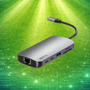 이지넷 도크존 10in1 8K HDMI2.1 PD 100W USB C타입 멀티허브 2297TCH-8K