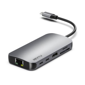 이지넷 도크존 10in1 8K HDMI2.1 PD 100W USB C타입 멀티허브 2297TCH-8K