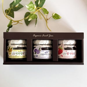 유기농 과일 잼 SET (블루베리/키위/딸기)
