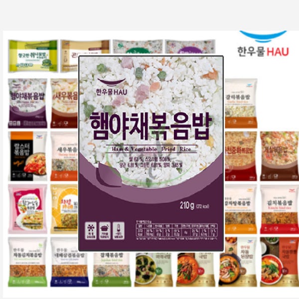 한우물 코스트코 냉동볶음밥 햄야채볶음밥 210g 외 43종