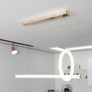 비츠온 팬던트 LED 스완리니어W 488-1 30W 크리스탈 주백색