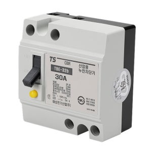 태성 누전차단기 산업용 TBE 32B TSE 32H 2P 30A 2.5KA