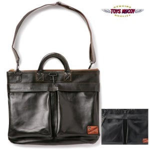 토이즈맥코이 레더 헬멧백 TOYS McCOY LEATHER HELMET BAG