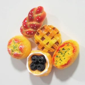 포레로 모둠 빵 소시지 바게트 귀여운 자석 냉장고 이쁜 마그넷