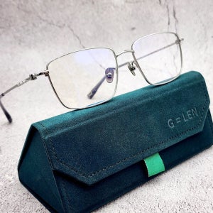 가벼운 초경량 금테 은테안경 사각 풀 티타늄안경테 패션 명품 남자 안경태 TGL38