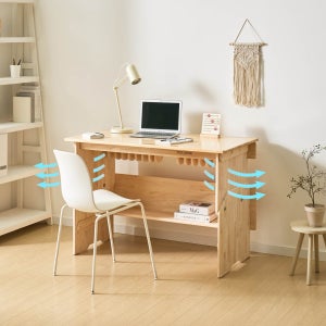 피기책상 사무용책상 원목책상 편백나무