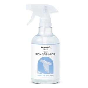 옷에 풀 먹이기 세탁 옷 다림 풀 주름 스프레이 뿌리는 다리미 500ml