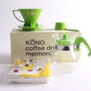 고노 KONO 코리아 핸드드립 커피 드리퍼 2인 세트 MDN-20LG