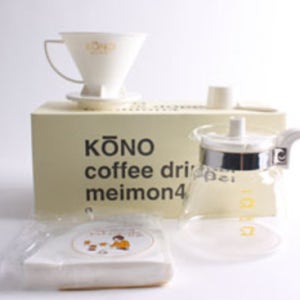 고노 KONO 코리아 커피 드리퍼 4인 핸드드립 세트 MD-40WH