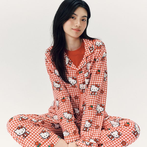 [N배송] 스파오 콜라보 긴팔 파자마 모음 (산리오, 먼작귀, 가니디, 다마고치, 리락쿠마, 망그러진 곰, 담곰이, 포켓몬, 짱구)