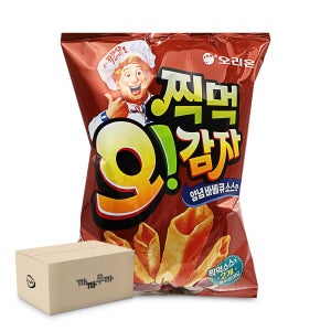 오리온 찍먹 오감자 양념바베큐소스맛 136g (1박스-14개)