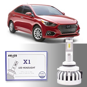 제라이트 합법 LED전조등 헤드라이트 X1 9005 엑센트 신형 (10-19년)