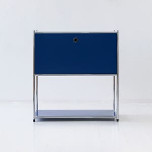 모듈가구 심플리 수납장 BC264 77x40x82, 2단, 오션블루 3617.6923