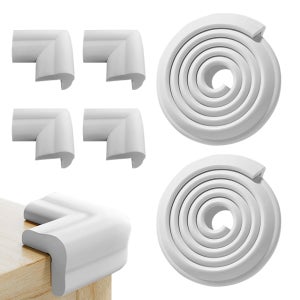 메이스 프리미엄 두꺼운 모서리 보호대 KC인증 일자형2P+코너형5P 세트