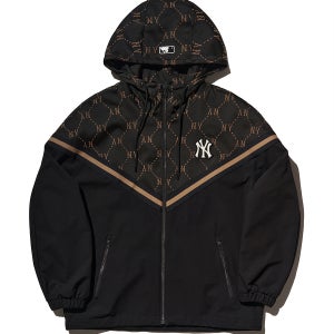 [MLB] 다이아 모노그램 테이핑 배색 자가드 바람막이 (3 COLOR)