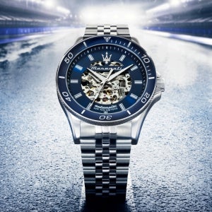 [Italian Design] 마세라티 남자 오토매틱 메탈 클래식 손목 패션 방수 야광시계