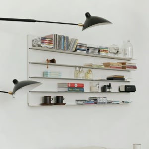 월스와일 무스트라 시스템 선반 디자인 책장 600/3단 벽선반