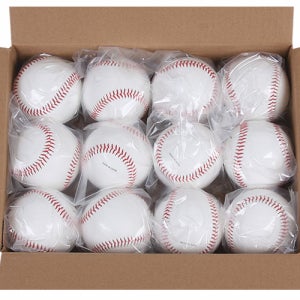안전 야구공 12개 한 다스 박스 세트 안전구 소프트볼