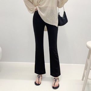 기본 부츠컷 밴딩 팬츠 슬림핏 데일리룩 원데이핏 ONeday fit