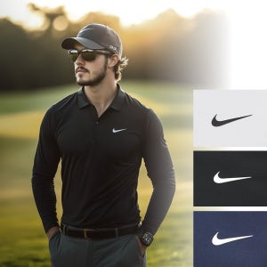 나이키 남성 골프 긴팔 티셔츠 골프복 골프웨어 상의 드라이핏 봄가을