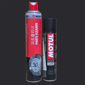 (25년신형)뷔르트 파츠크리너 700ml x 모튤 체인루브 C2 400ml