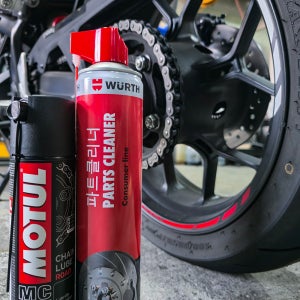 (25년신형)뷔르트 파츠크리너 700ml x 모튤 체인루브 C2 400ml