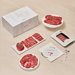 한우 선물세트 마장동 투뿔 소고기 설로인 고기 설 명절 추석