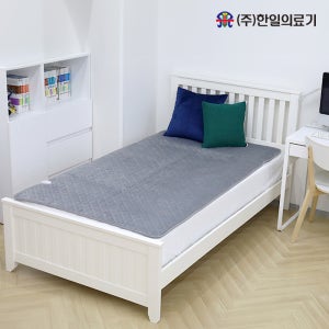 한일의료기 카본 전기요 전기매트 탄소 극세사 그레이 1인용 싱글 캠핑