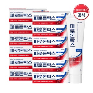 파로돈탁스 쿨링 민트 잇몸치약 100g, 12개