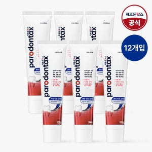[NEW]파로돈탁스 쿨링 민트 검케어 치약 100g, 12개