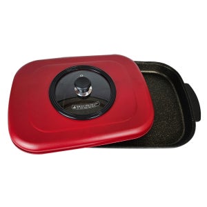 해마루 대형 전기팬 사각 잔치팬 골드마블코팅 전기후라이팬 명절음식 국내생산 SQ-M600