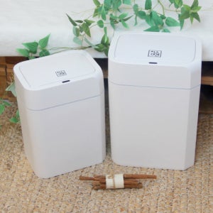 노터치 자동 센서 휴지통 12L+16L (2개)