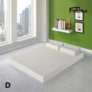[펠리스침대] VL-1000 베트남 100% 고밀도 천연라텍스 매트리스 15cm 110kg/m³ D 더블