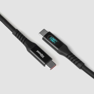 탱글우드 초고속 충전 2.0 지원 C to C LED 실시간 전력표시 2M 케이블 100W