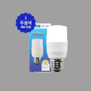 LED 메가맨 스틱 T벌브 램프 4W 8W E26 주광색 전구색