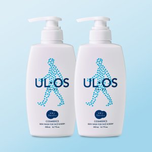 우르오스 스킨워시 500ml x2 (남자 바디워시)