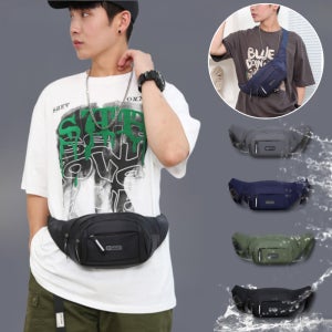 다기능 대용량 방수 허리 가방 아웃도어 전문 힙색 초경량 러닝 스포츠 힙색 (숄더/가슴/허리 모두 가능)