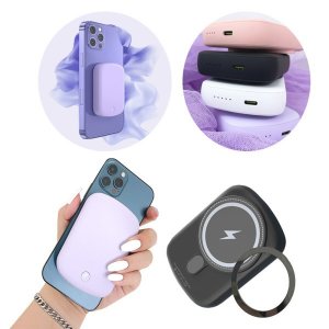 자석 착붙 맥세이프 무선 고속 충전 보조배터리 10000mAh